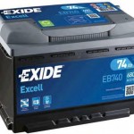 6СТ-74Ah EXIDE EXCELL EB740  о.п.